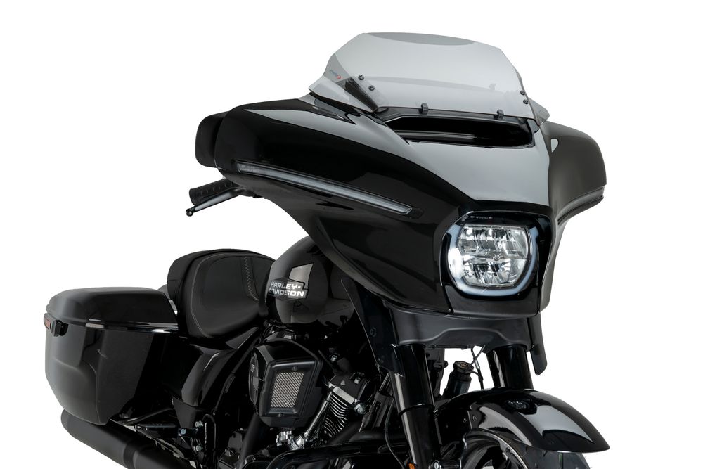PUIG 22109H High-Road Sport passend fuer HARLEY DAVIDSON STREET GLIDE FLHX Getönt