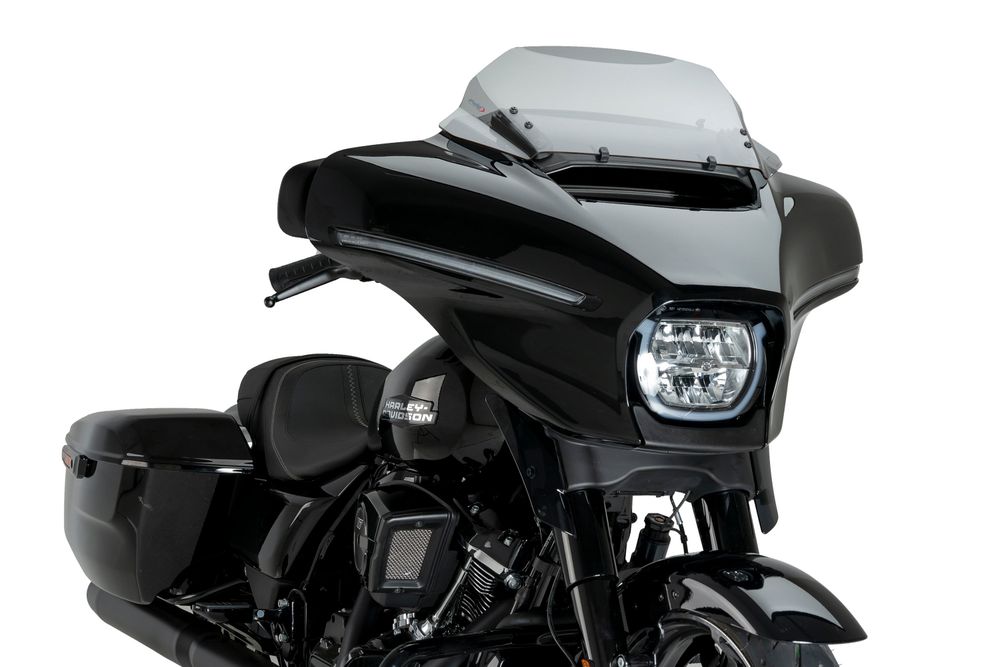 PUIG 22109H High-Road Sport passend fuer HARLEY DAVIDSON STREET GLIDE FLHX Getönt