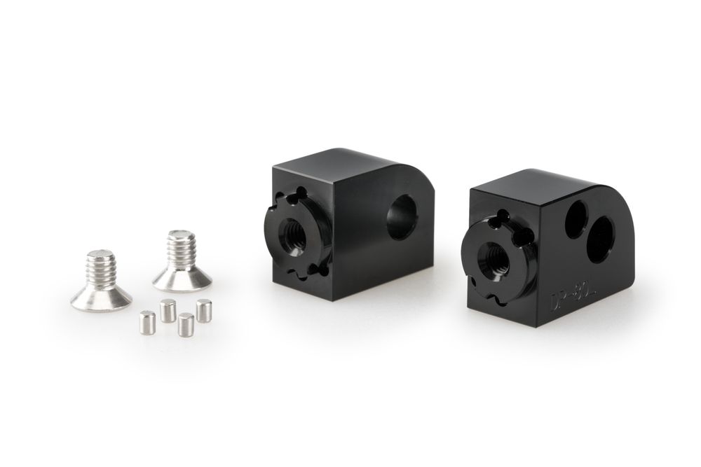 PUIG 20839N Vintage Fußrasten passend fuer YAMAHA XSR700 Schwarz