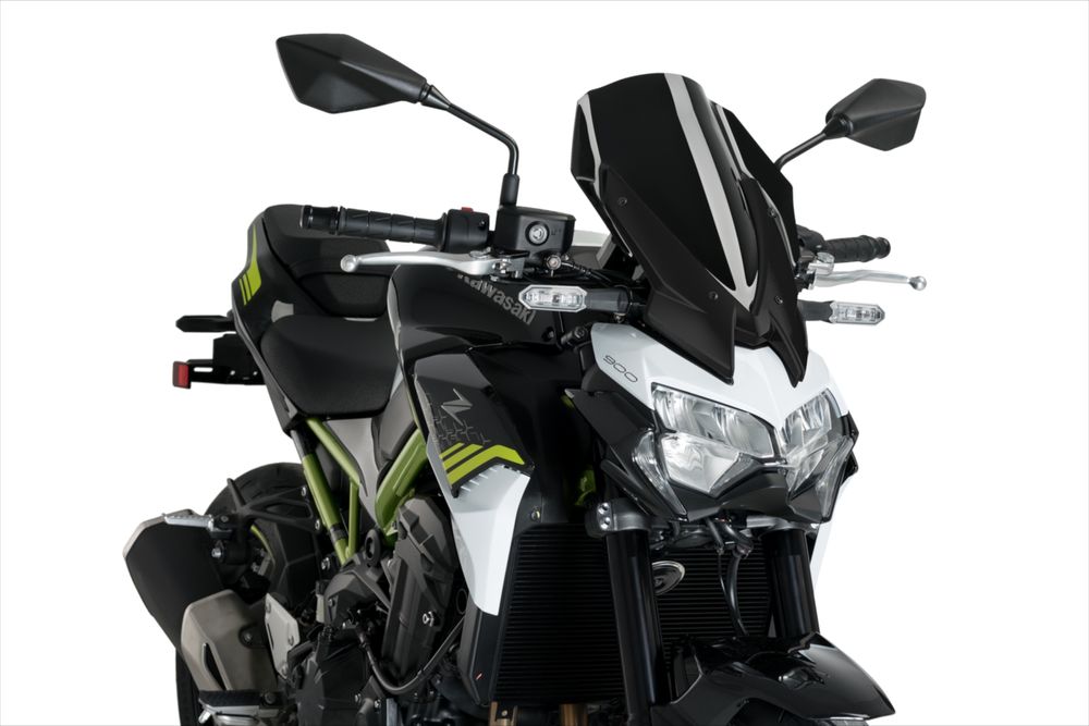 PUIG 3841N New Generation Touring passend fuer KAWASAKI Z900 Schwarz