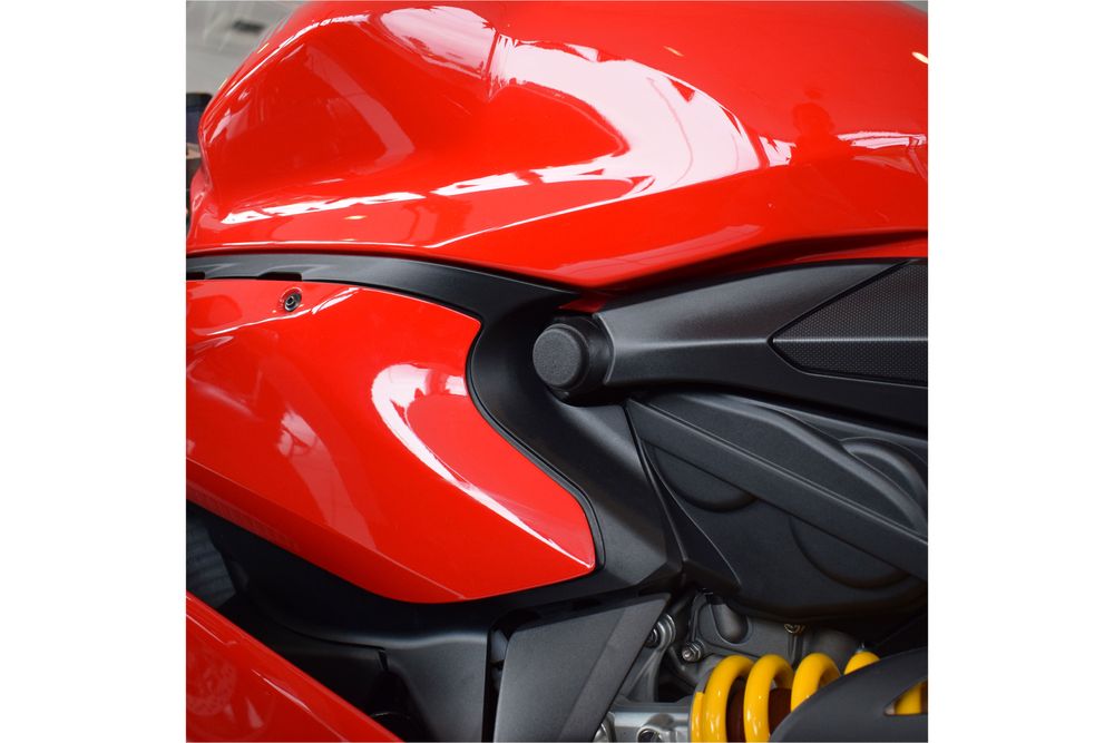 PUIG 9631N Verkleidungsaufsätzte passend fuer DUCATI 959 PANIGALE Schwarz