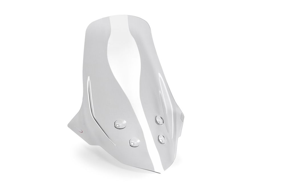 PUIG 21926W Windschutzscheibe V-Tech Line Touring passend fuer SUZUKI BURGMAN STREET 125EX Transparent