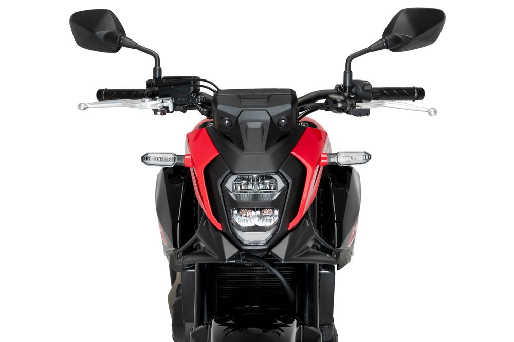PUIG 21936J Naked Front Spoiler passend fuer HONDA CB500 HORNET Mattschwarz