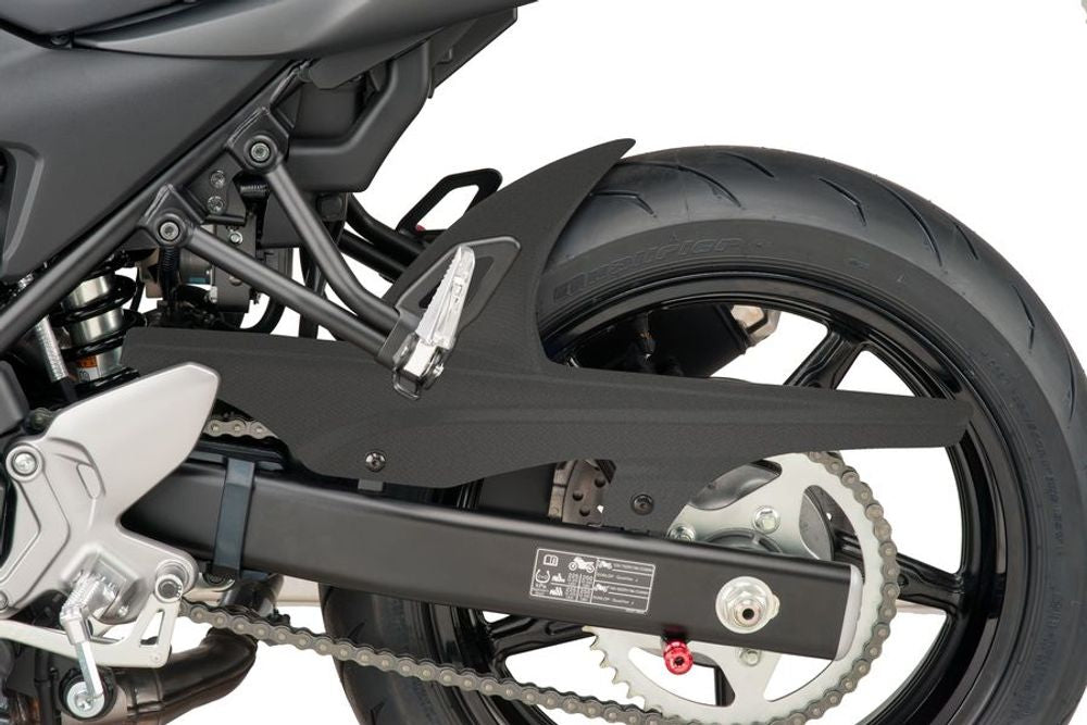 PUIG 5019J Hinterradabdeckungen passend fuer SUZUKI SFV650 GLADIUS Mattschwarz