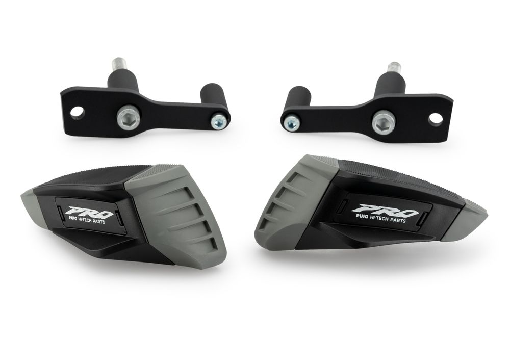 PUIG 21622N Sturzpads PRO 2.0 passend fuer SUZUKI GSX-8S Schwarz