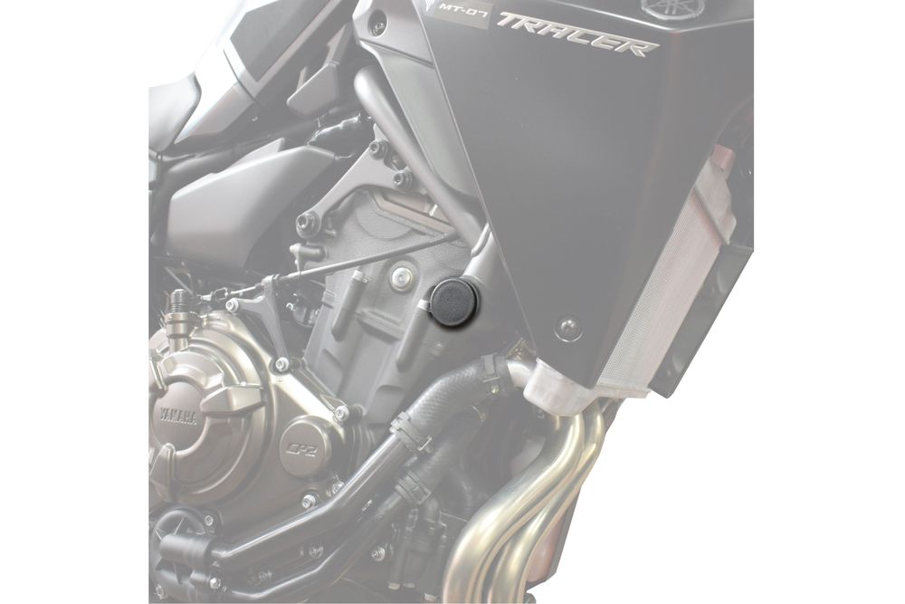 PUIG 9638N Verkleidungsaufsätzte passend fuer YAMAHA MT-07 Schwarz