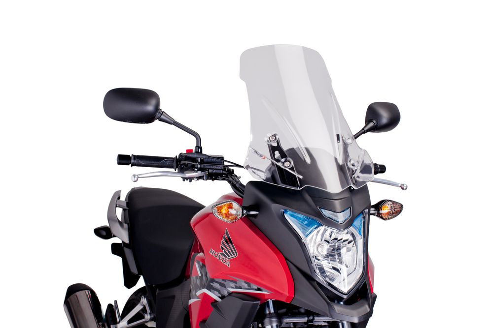 PUIG 6480W Tourenscheibe passend fuer HONDA CB500X Transparent