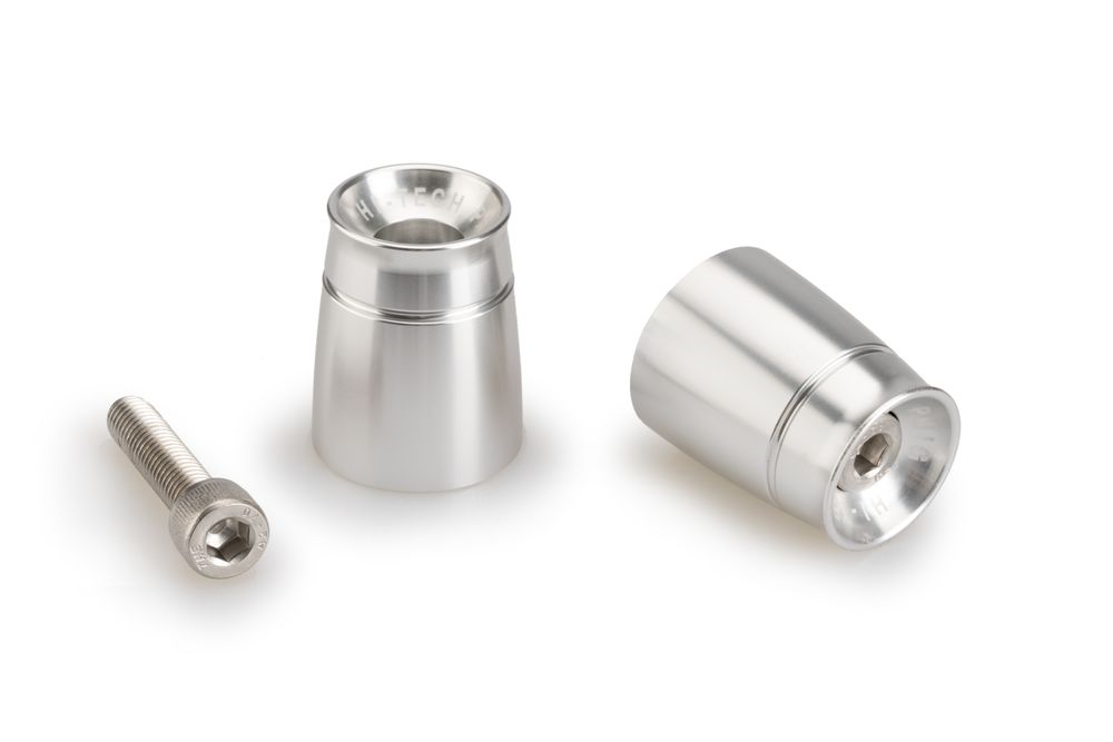 PUIG 21008P Lenkerenden Sport passend fuer KAWASAKI Z750 Silber