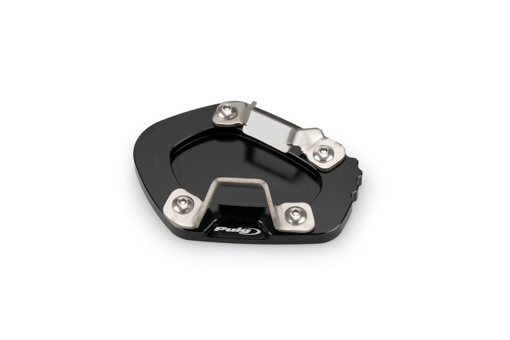 PUIG 21280N Fusstandverbreiterung mit Standardaufhängung passend fuer TRIUMPH TIGER 1200 GT Schwarz