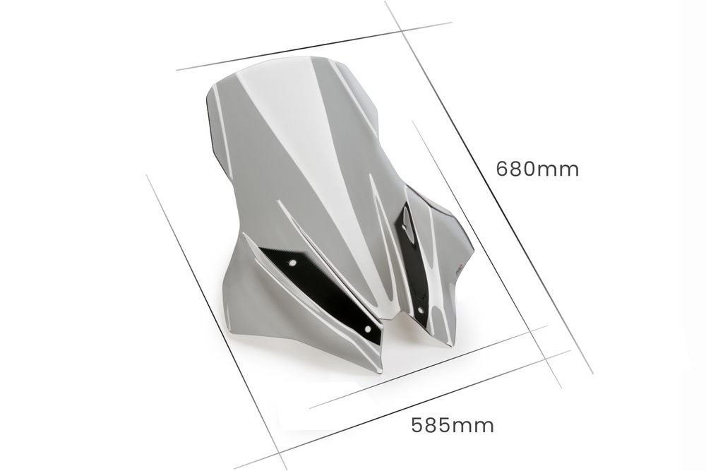 PUIG 21120H Windschutzscheibe V-Tech Line Touring passend fuer YAMAHA TRICITY 300 Getönt