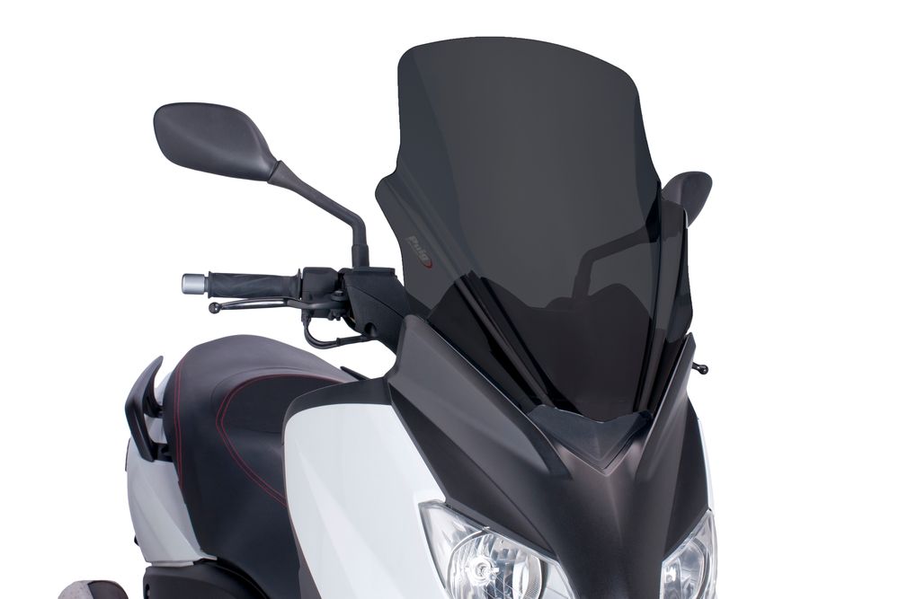 PUIG 6259F Windschutzscheibe V-Tech Line Touring passend fuer YAMAHA X-MAX 125 Stark getönt