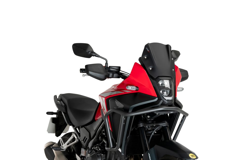 PUIG 22020J Sportscheibe passend fuer HONDA NX500 Mattschwarz