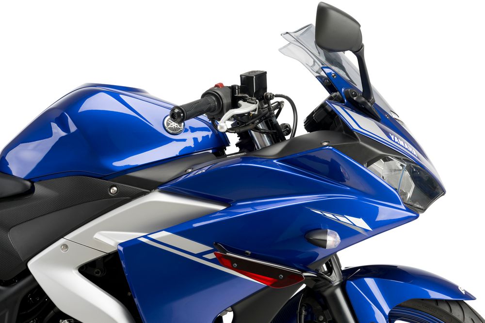 PUIG 3171R Sport Side Spoiler passend fuer YAMAHA YZF-R3 Rot
