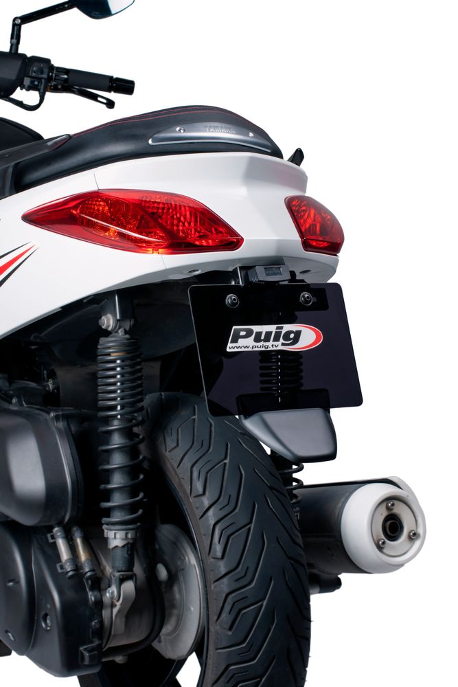 PUIG 6414N Kotflügelverlängerung für das Nummernschild passend fuer UNIVERSAL UNIVERSAL Schwarz