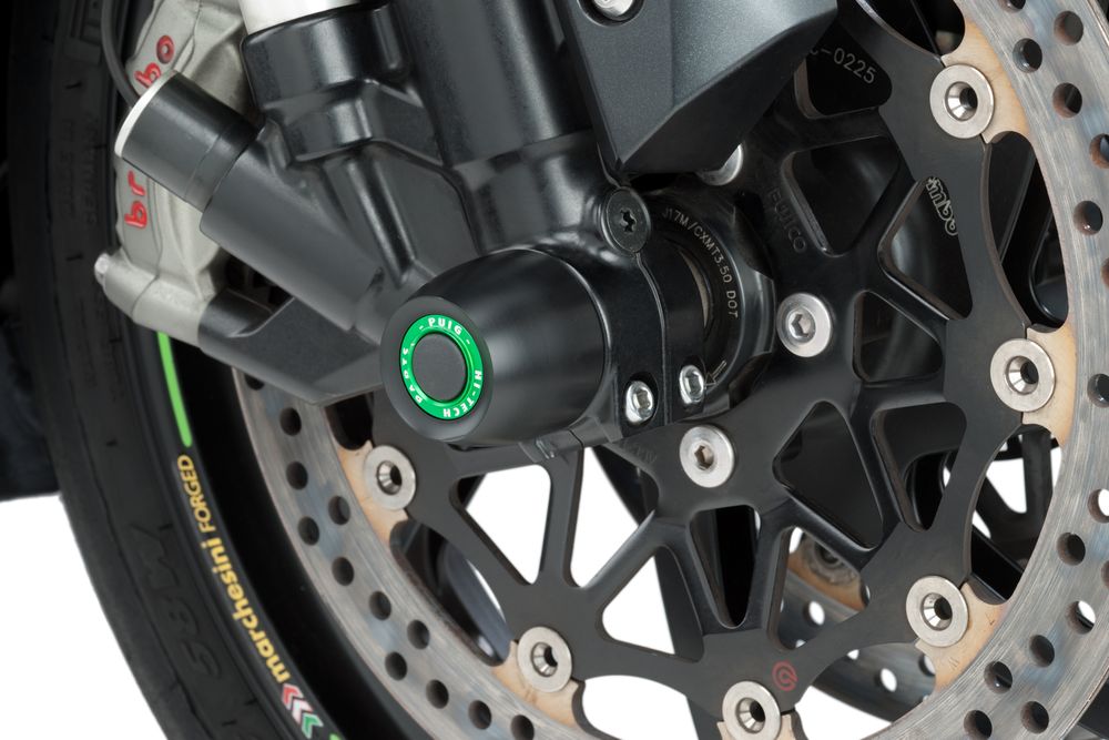 PUIG 20120N Vorderachsregler PHB19 passend fuer KAWASAKI ZX-10R Schwarz