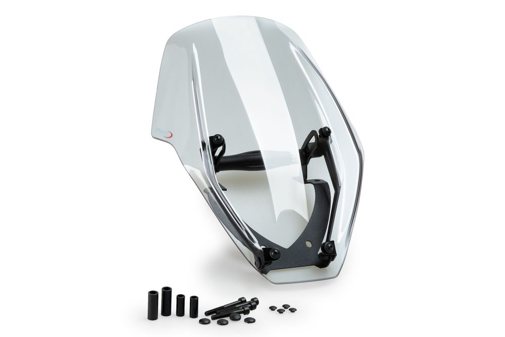 PUIG 21713W New Generation Verstellbare passend fuer DUCATI DIAVEL V4 Transparent