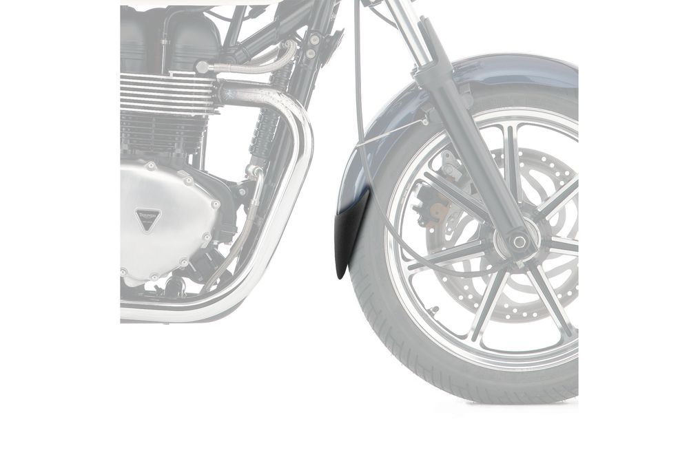 PUIG 6435N Verlängerung des vorderen Schutzblechs passend fuer TRIUMPH BONNEVILLE Schwarz