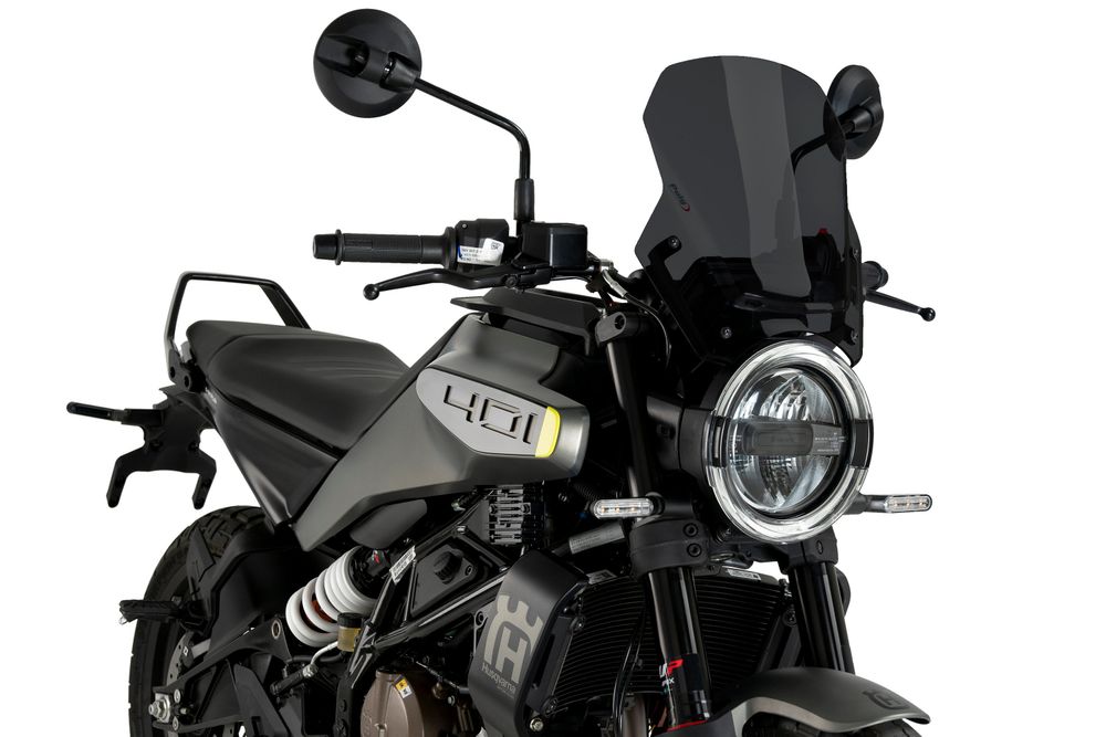 PUIG 22188F New Generation Sport passend fuer HUSQVARNA SVARTPILEN 125 Stark getönt