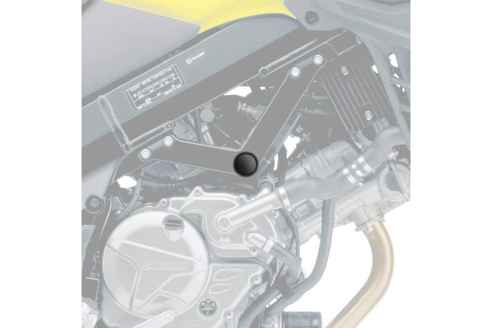 PUIG 3893N Verkleidungsaufsätzte passend fuer SUZUKI DL650 V-STROM Schwarz