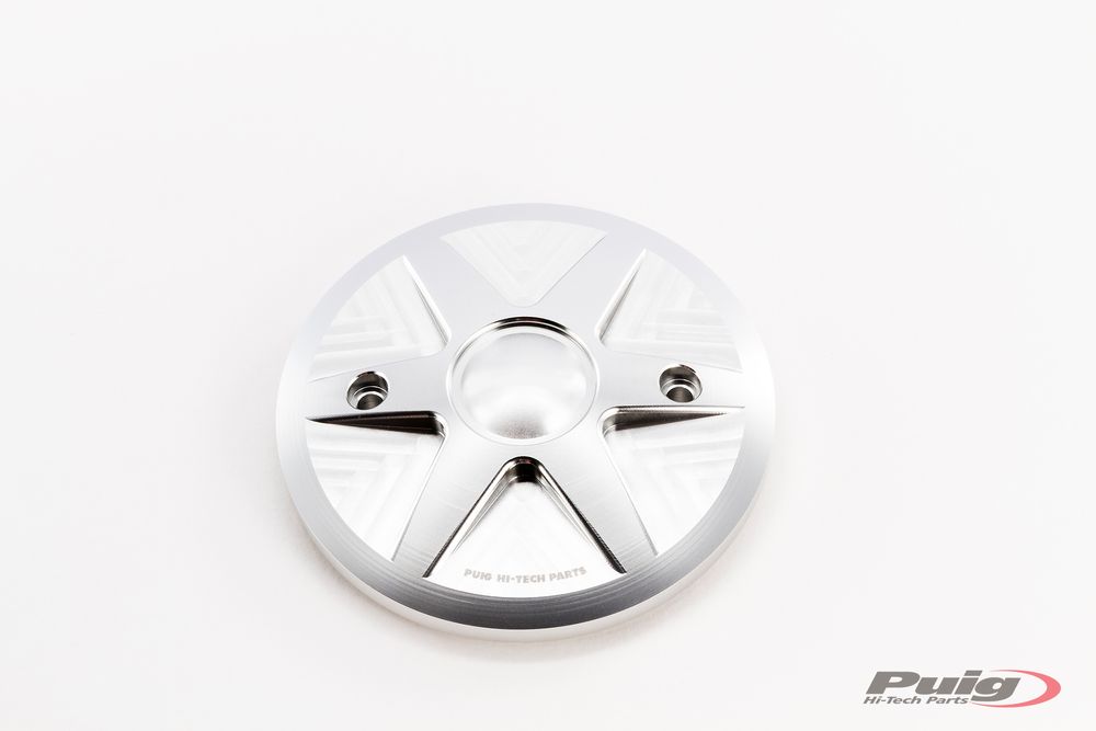 PUIG 8501P Kupplungsabdeckung passend fuer YAMAHA T-MAX 530 Silber