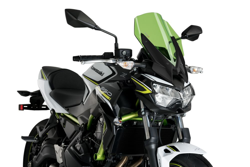 PUIG 3865V New Generation Touring passend fuer KAWASAKI Z650 Grün