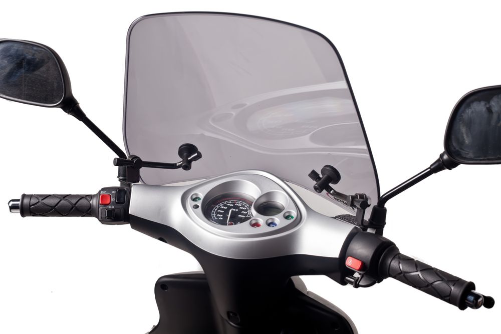 PUIG 6019H Rollerscheibe Trafic passend fuer YAMAHA JOG 50 R AC E2 Getönt