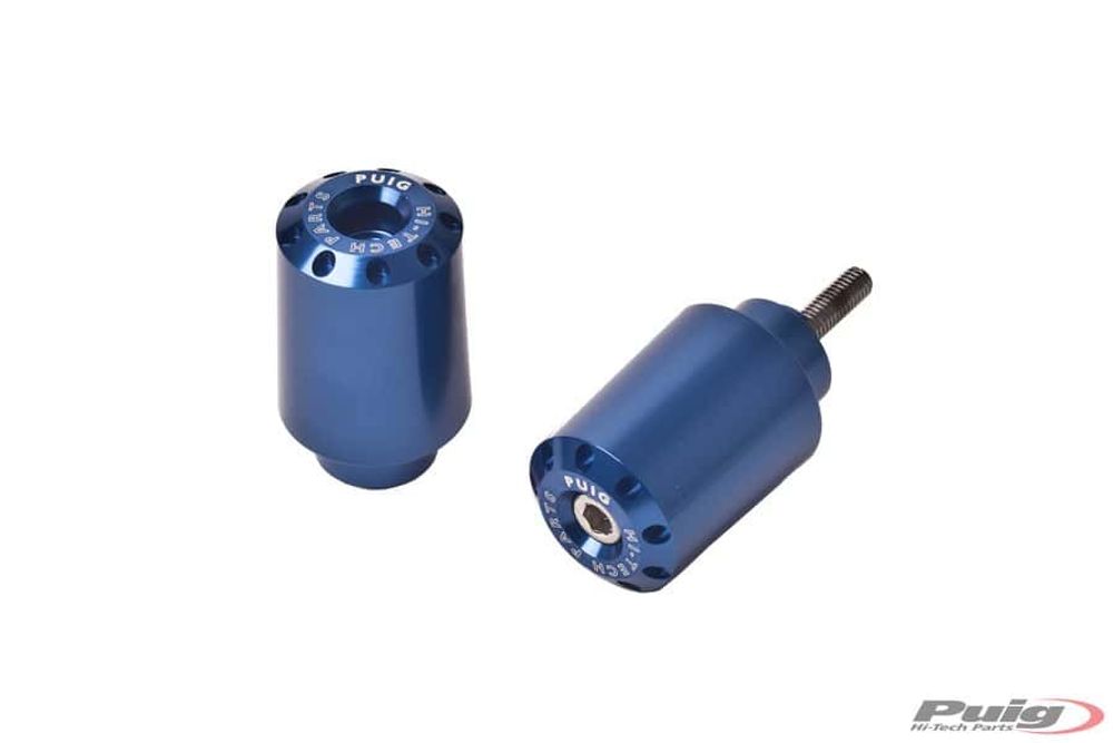 PUIG 9008A Lenkerenden Lang passend fuer SUZUKI GSX-R1000 Blau
