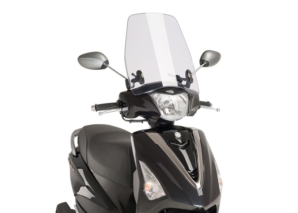 PUIG 9971W Rollerscheibe Urban passend fuer YAMAHA D'ELIGHT Transparent