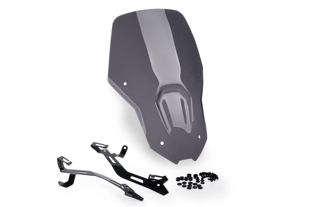 PUIG 21396F Tourenscheibe passend fuer HONDA CRF1100L AFRICA TWIN Stark getönt