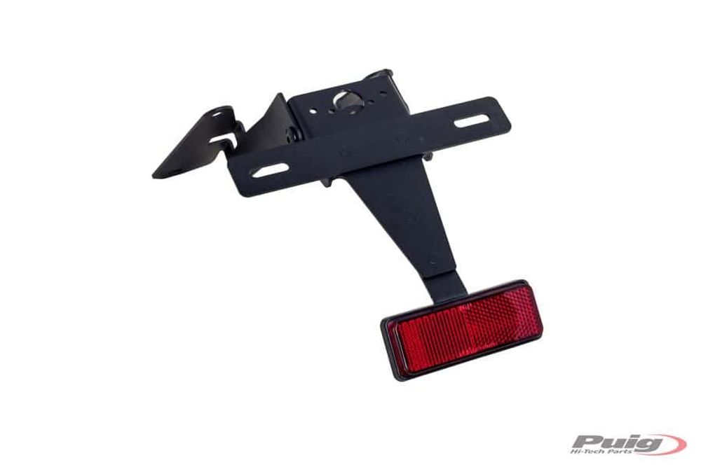 PUIG 4075N Kennzeichenhalters passend fuer SUZUKI GSX-R600 Schwarz