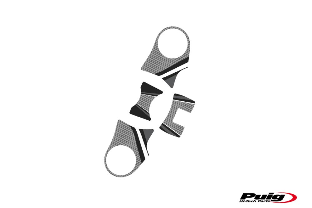 PUIG 6961U Radikal Yoke Protector passend fuer HONDA NC750XD Grau