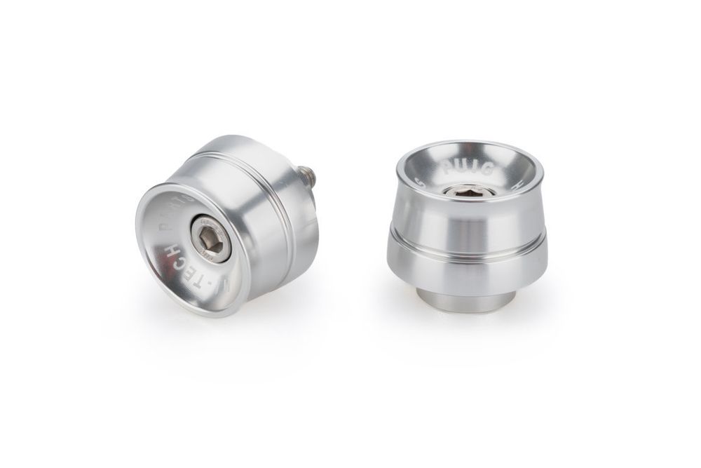 PUIG 21015P Lenkerenden Speed  passend fuer YAMAHA YZF-R1 Silber