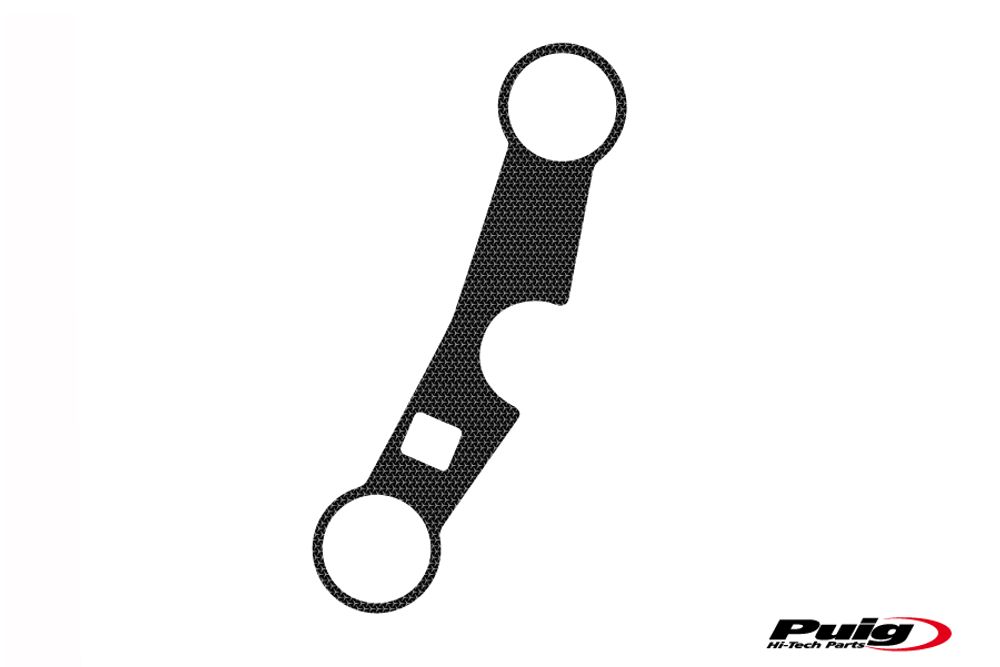 PUIG 7399U Naked Yoke Protector passend fuer SUZUKI SV1000S Grau