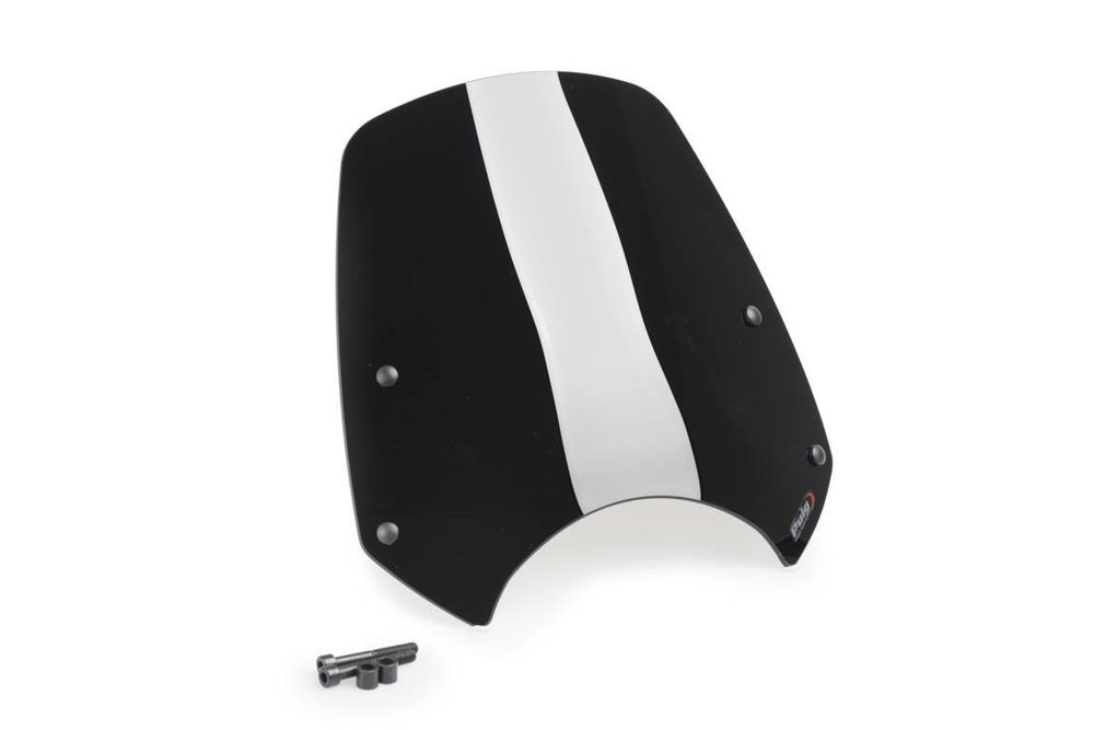 PUIG 3834N New Generation Sport passend fuer INDIAN FTR 1200 Schwarz