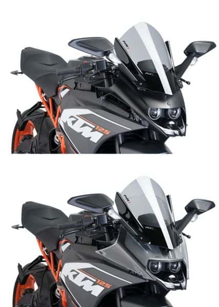 PUIG 7004H Z-Racing Scheibe passend fuer KTM RC125 Getönt