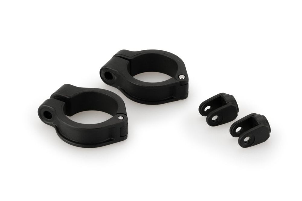 PUIG 20756N Zusatzscheinwerfern Beam 2.0 passend fuer APRILIA DORSODURO 1200 Schwarz