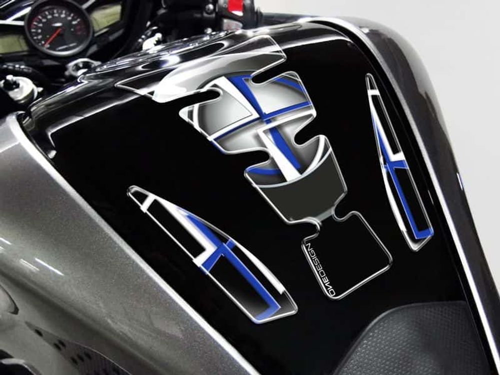 PUIG 4718N Wings Tankprotektor passend fuer BMW F650 Schwarz