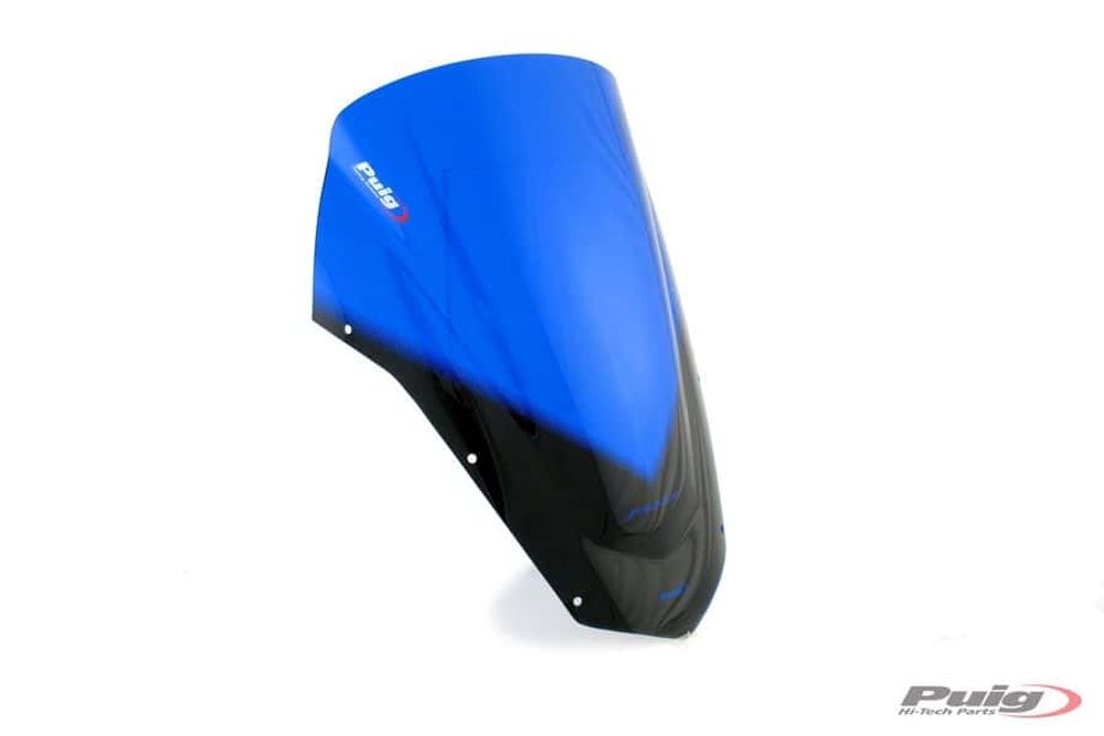 PUIG 4366A Racingscheibe passend fuer YAMAHA FZ6 FAZER S2 Blau
