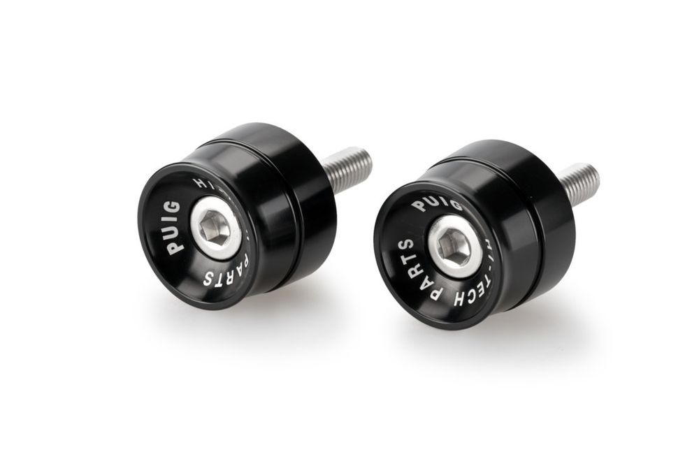 PUIG 21033N Lenkerenden Speed passend fuer YAMAHA MT-09 TRACER Schwarz