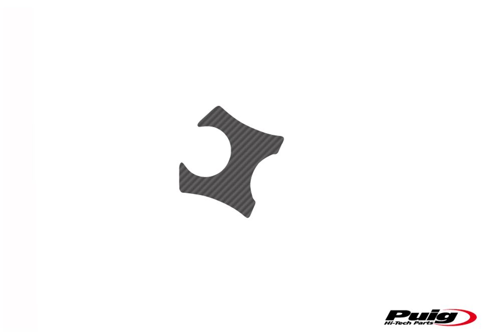 PUIG 5187C Yoke Protector Xtreme passend fuer SUZUKI DL1000 V-STROM Carbon look