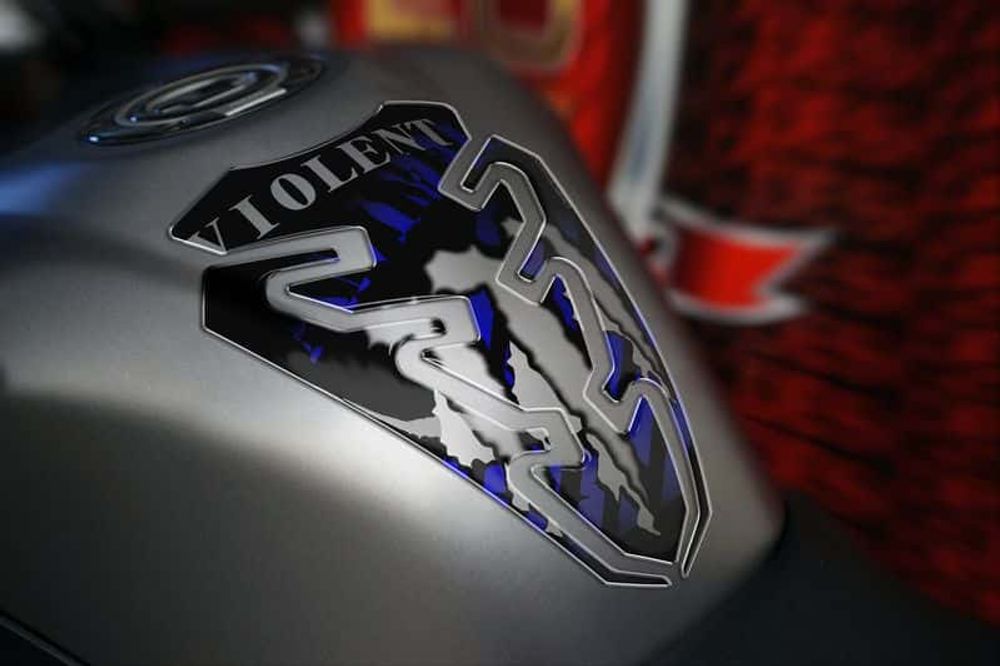 PUIG 5519A Violent Tankprotektor passend fuer HONDA NT650V DEAUVILLE Blau