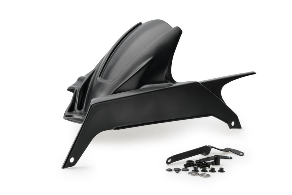 PUIG 3866J Hinterradabdeckungen passend fuer YAMAHA TRACER 9 Mattschwarz