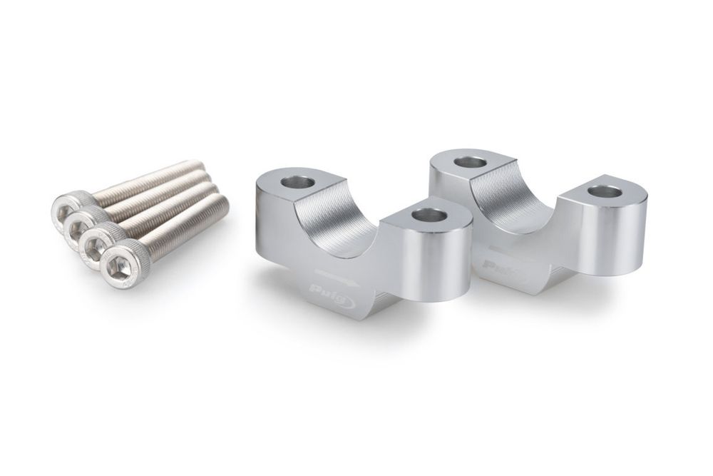 PUIG 21486P Lenkererhöhungen passend fuer BMW S1000 XR Silber