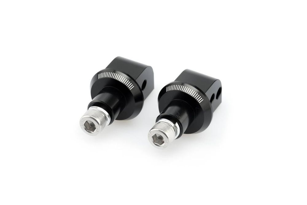 PUIG 6345N Vintage Fußrasten passend fuer HONDA CROSSRUNNER Schwarz