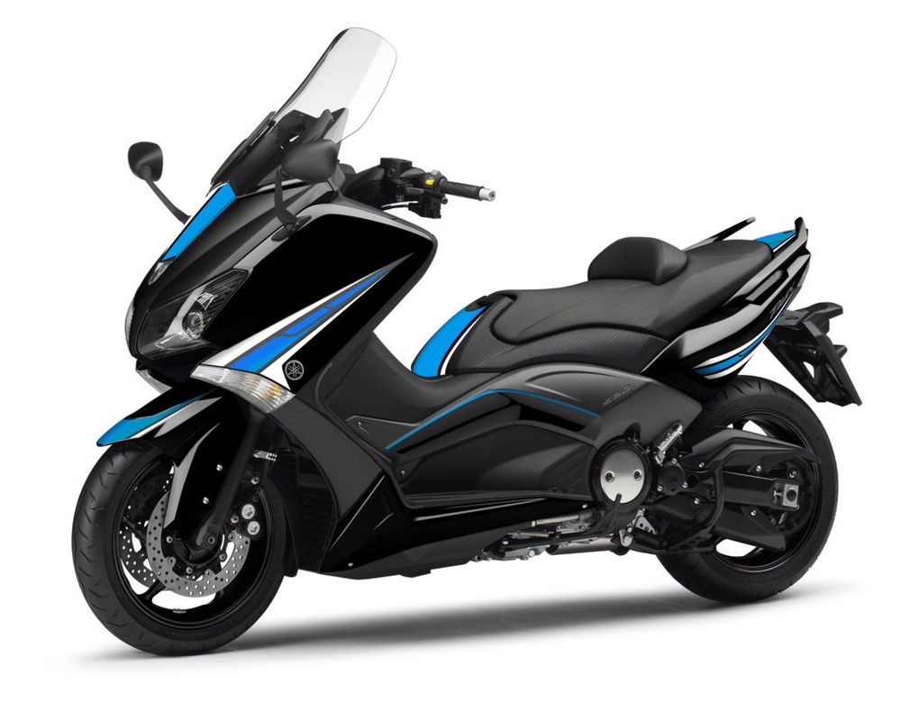 PUIG 7913A Aufkleberkit für Scooter-Moto passend fuer YAMAHA T-MAX 530 Blau