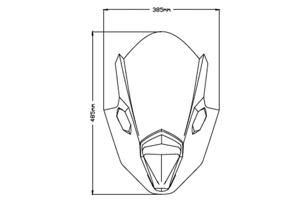 PUIG 3881F Z-Racing Scheibe passend fuer KAWASAKI NINJA 650 Stark getönt