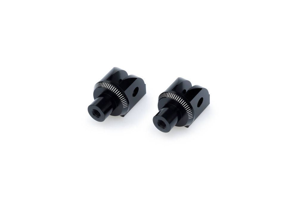 PUIG 6340N Vintage Fußrasten passend fuer BMW K1200 R Schwarz
