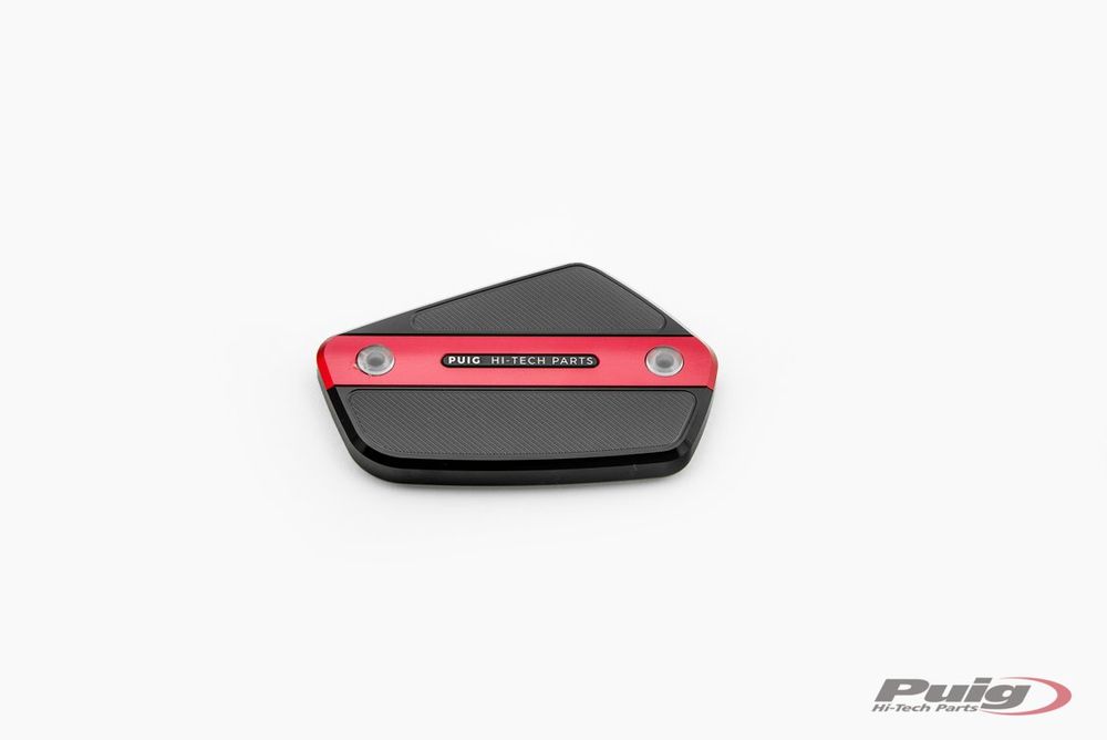 PUIG 9758R Vorderer Bremsflüssigkeitsbehälterdeckel passend fuer HONDA CB1000R NEO SPORTS CAFE Rot