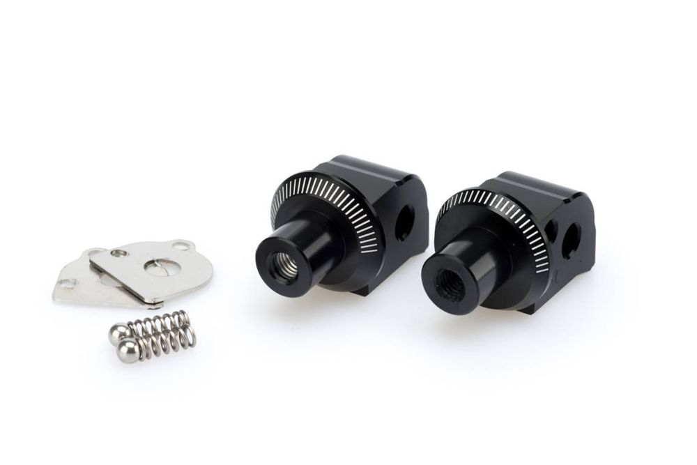 PUIG 7269N Vintage Fußrasten passend fuer KTM 990 SUPERMOTO Schwarz