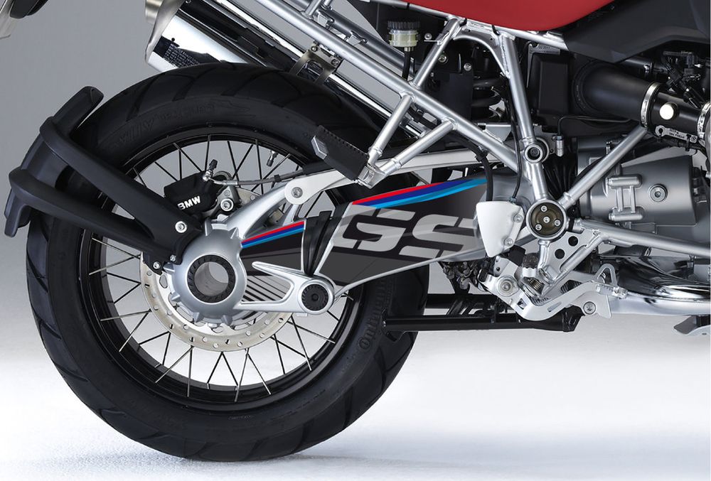 PUIG 20152N Schwingenschutzkit Aufkleber passend fuer BMW R1200GS ADVENTURE Schwarz